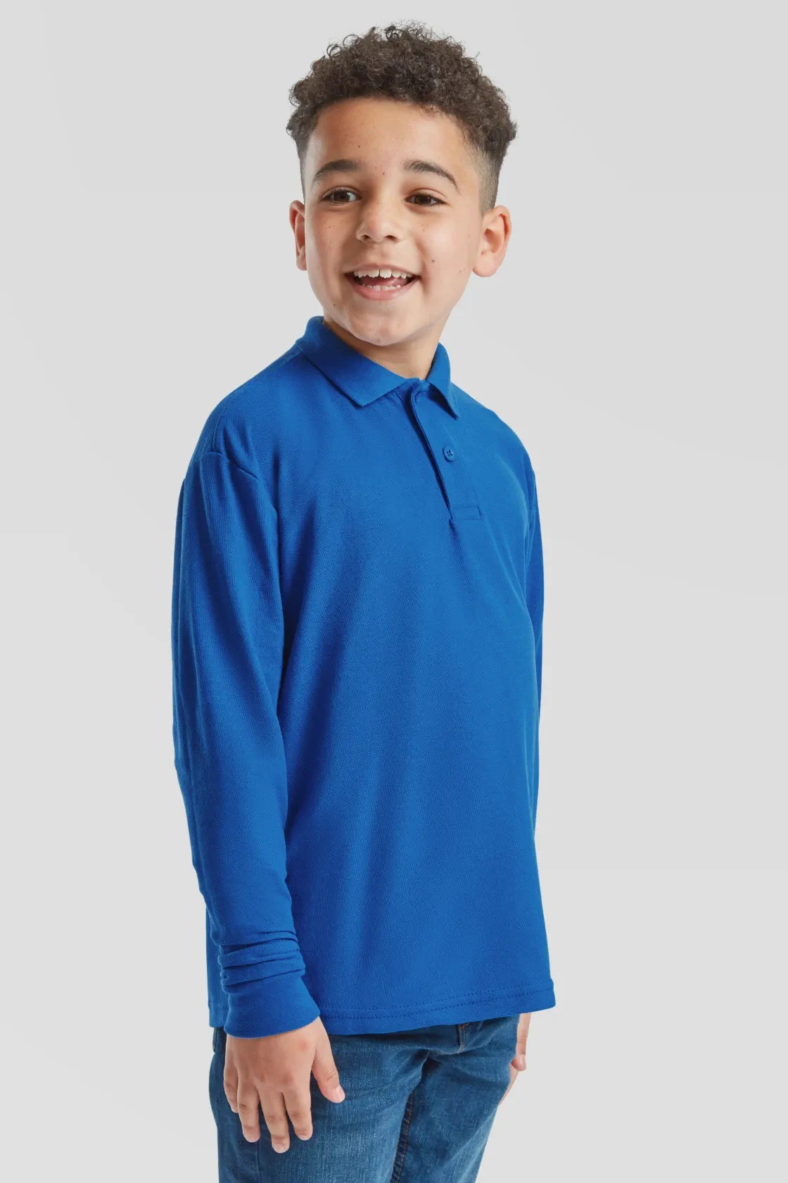F.O.L. Long Sleeve 65/35 Polo Kids