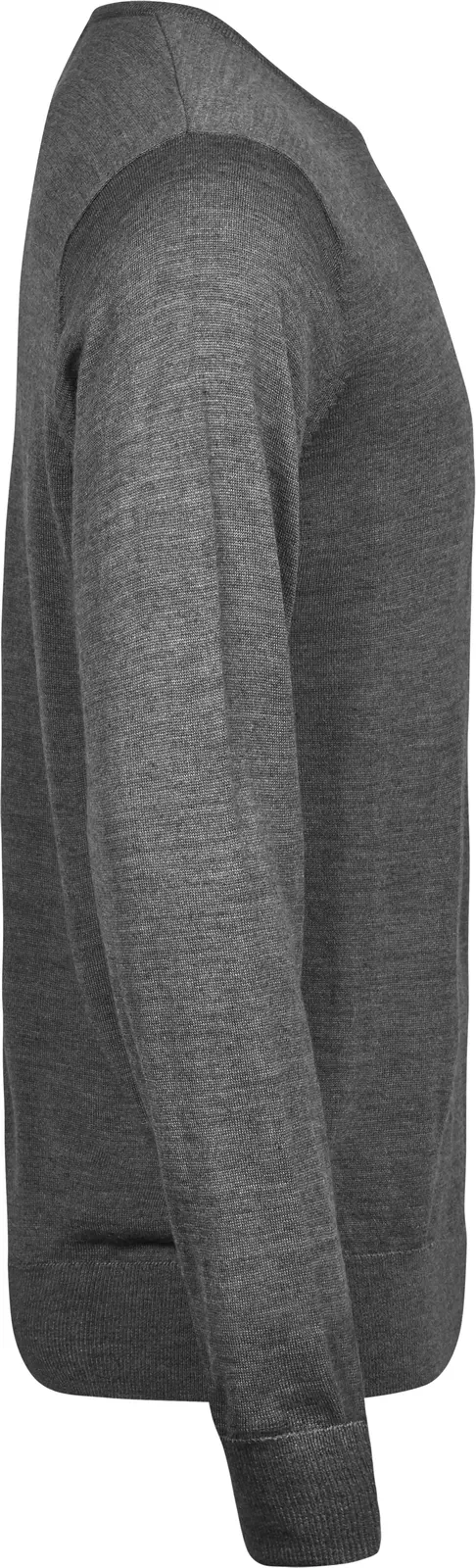 tee-jays-6000-mens-crew-neck-sweater-greymelange-right-4 Tee Jays Men`s Crew Neck Sweater