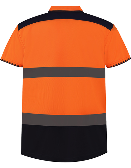 YOKO Hi-Vis Two-Tone Polo