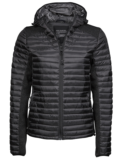 TEE JAYS Ladies` Hooded Outdoor Crossover Jacket TEE JAYS Ladies` Hooded Outdoor Crossover Jacket