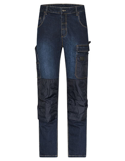 James & Nicholson Workwear Stretch-Jeans