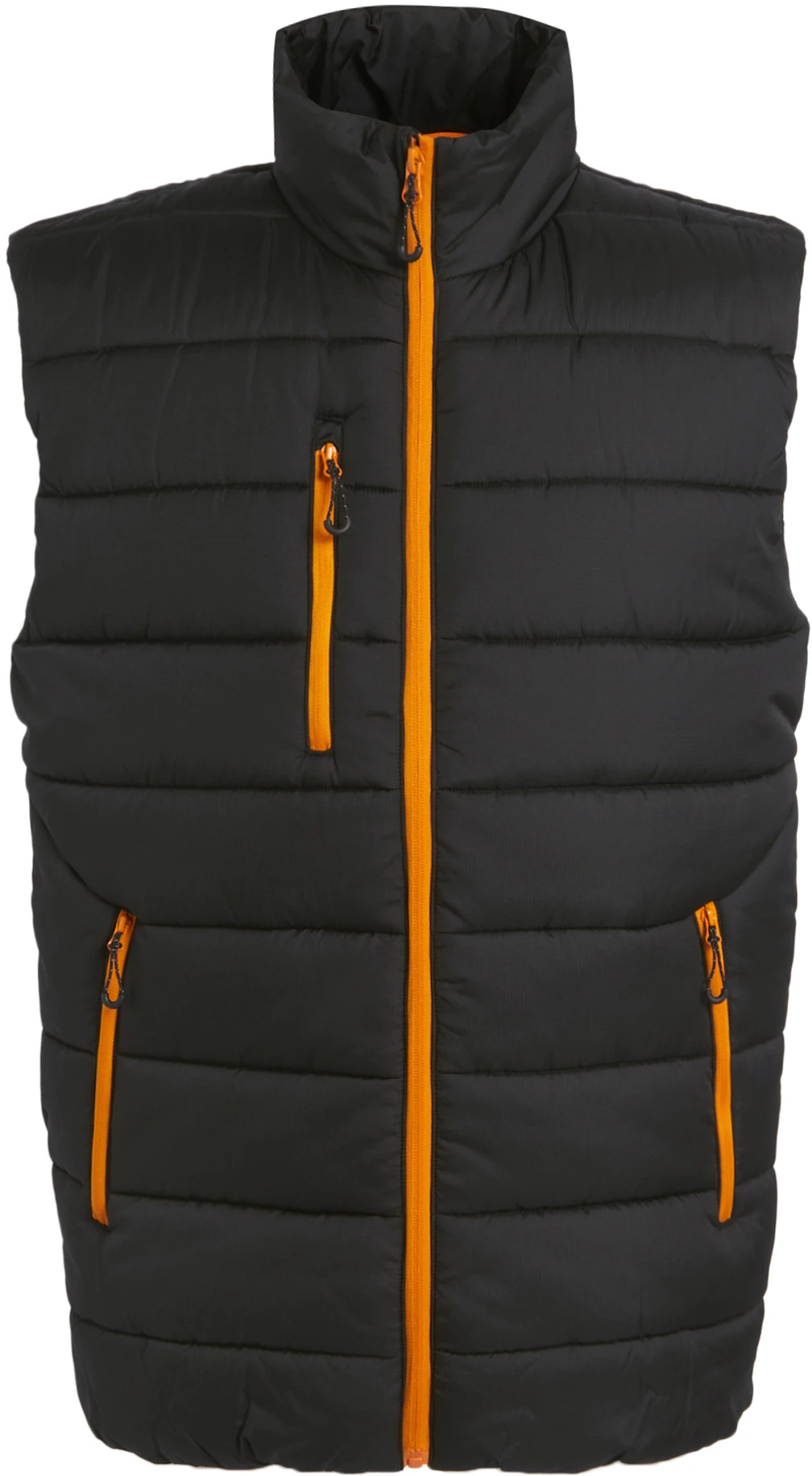 regatta-tra892-navigate-thermal-bodywarmer-black-orange-pop-front-2 Regatta Navigate Thermal Bodywarmer