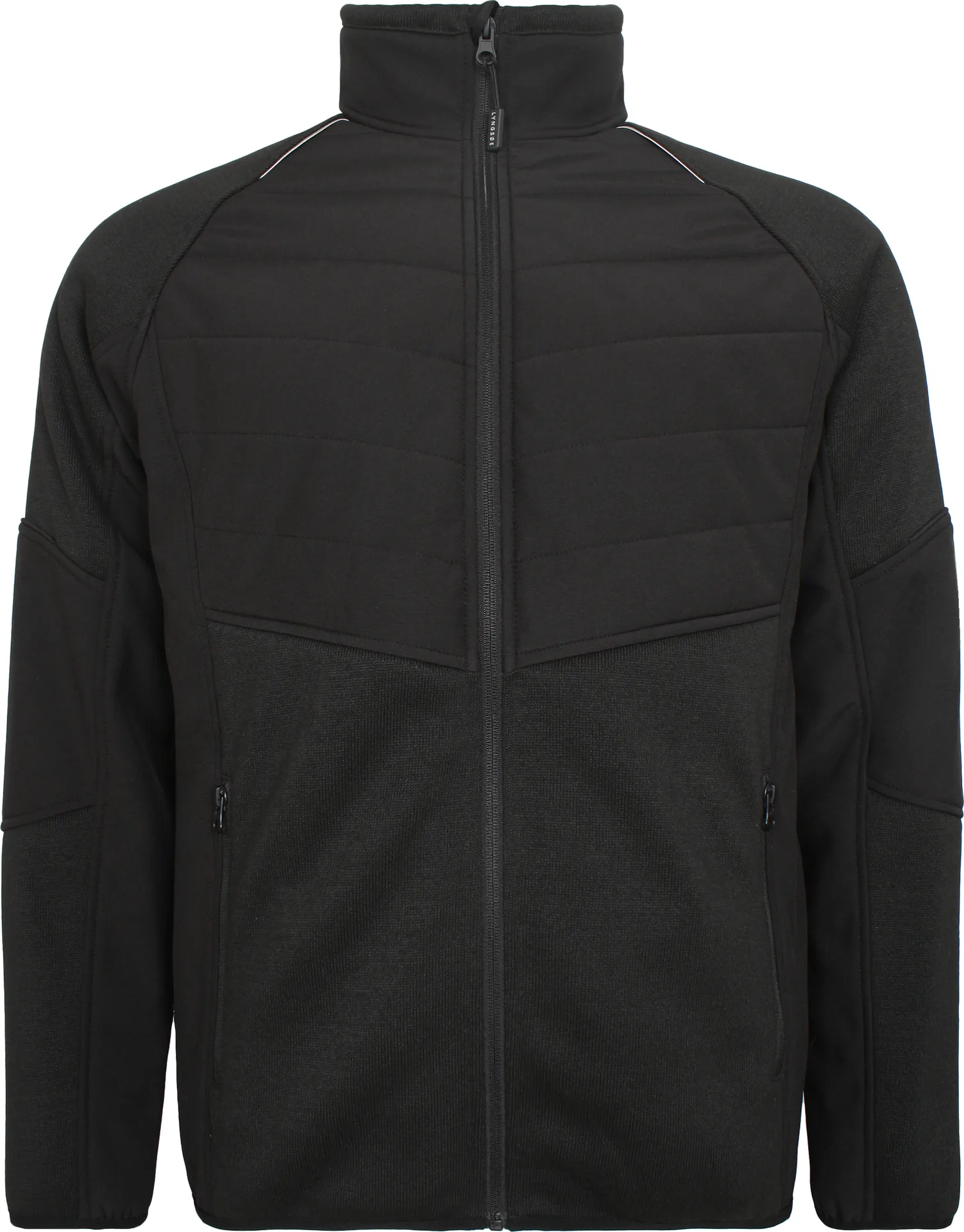 lyngsoe-f1236-strickjacke-schwarz-front-1 Lyngsøe F1236 Strickjacke
