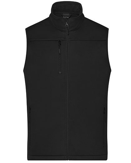 James & Nicholson Men's Softshell Vest