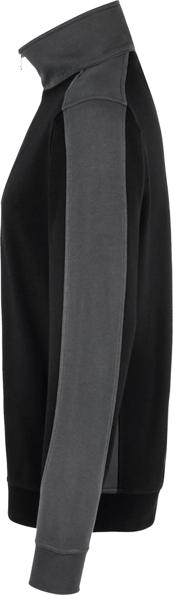 HAKRO Zip-Sweatshirt 476 Contrast Mikralinar®