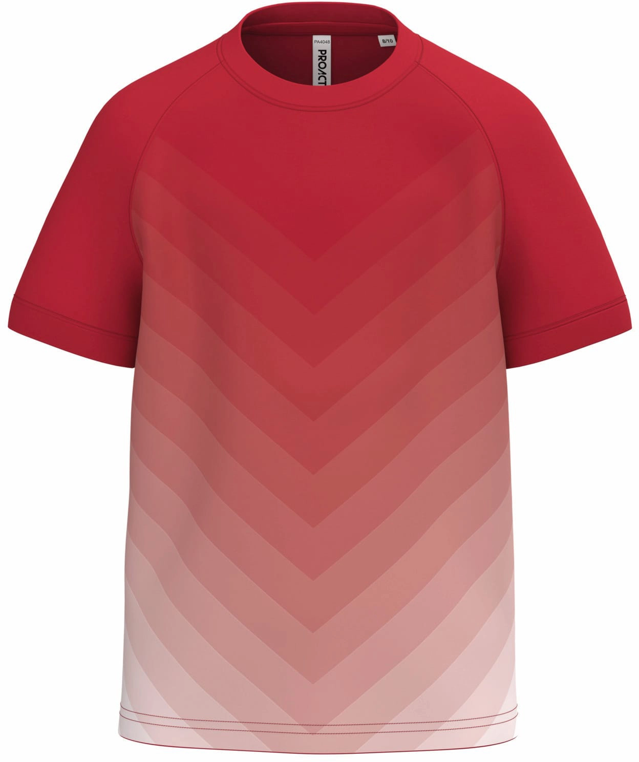 Kariban Kinder Sport Shirt mit Farbverlauf
