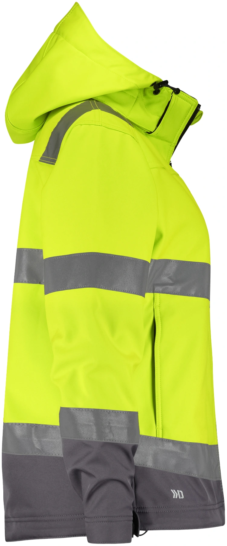 dassy-300466-malaga-women-high-visibility-softshell-jacket-for-women-fluo-yellow-cement-grey-side-2 DASSY Warnschutz Softshell-Jacke Women MALAGA