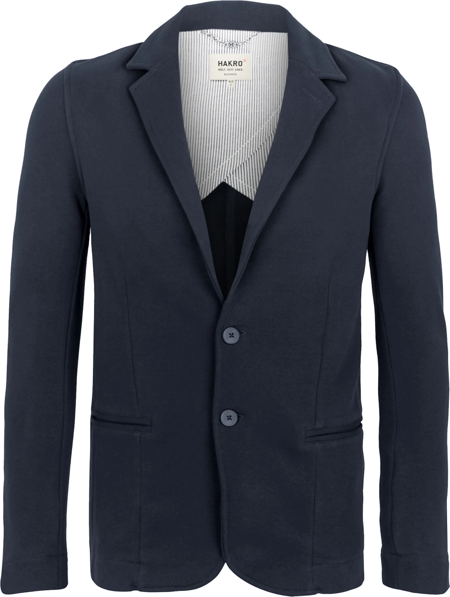 hakro-660-sweatblazer-premium-tinte-front-1 HAKRO Sweatblazer 660 Premium