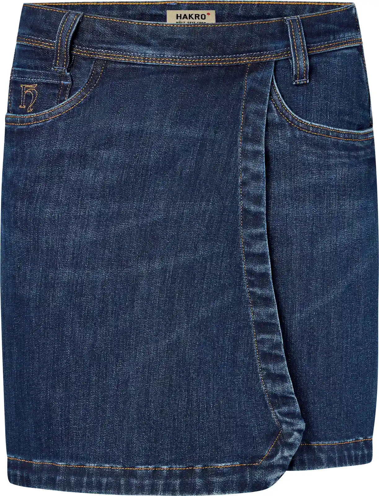 HAKRO Damen 5-Pocket-Jeansskort X-Stretch 732 ECO
