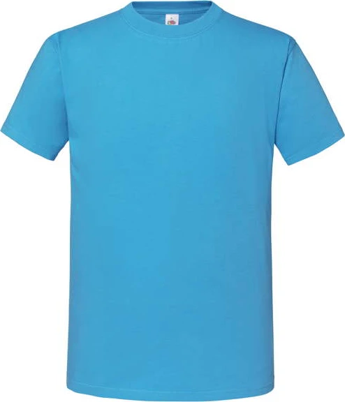 fruit-of-the-loom-61-422-0-iconic-195-ringspun-premium-t-shirt-azureblue-4 F.O.L. Iconic 195 T
