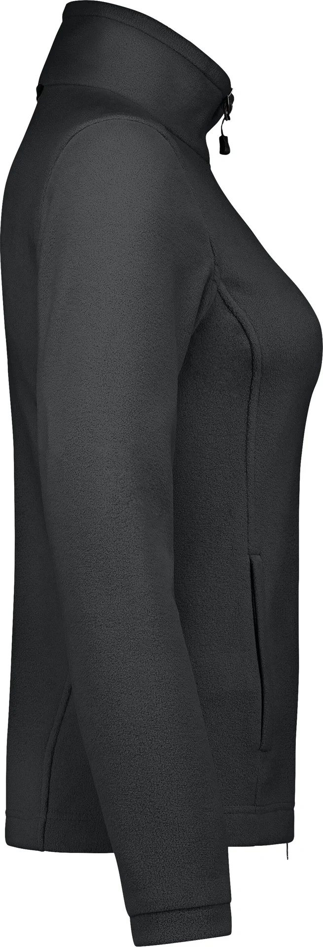 hakro-246-damen-fleecejacke-eco-anthrazit-4 HAKRO Damen Fleecejacke ECO 246