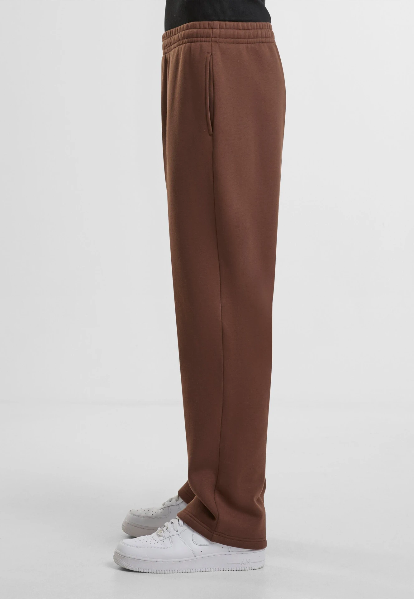 Build Your Brand Fluffy Track Sweatpants