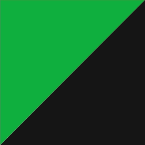 green/black