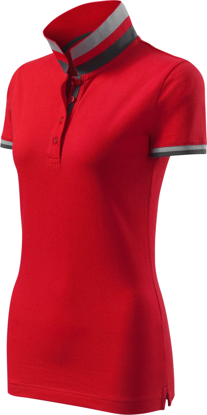 MALFINI Damen Polo Collar Up 257