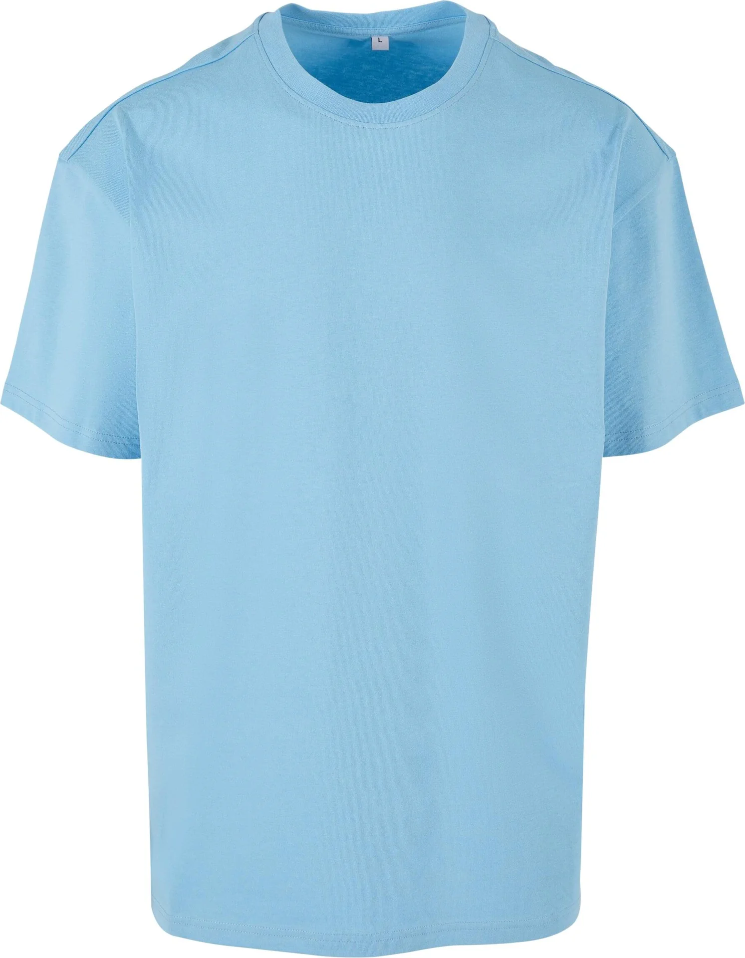 BYB-BY102-heavy-oversize-t-shirt-balticblue-front-4 Build Your Brand Heavy Oversize Tee