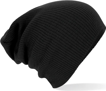 beechfield-b461-slouch-beanie-black-front-1 Beechfield Slouch Beanie