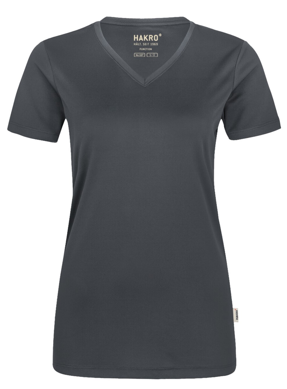 HAKRO Women-V-Shirt 187 Coolmax