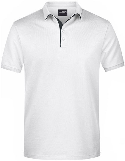 James & Nicholson Men's Polo Single Stripe James & Nicholson Men's Polo Single Stripe