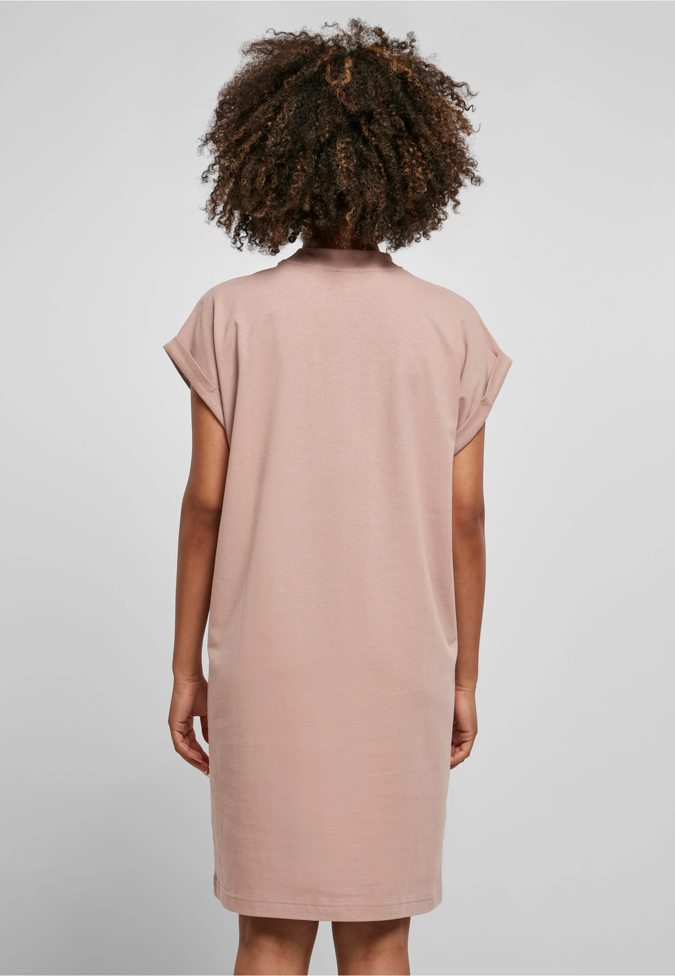 Build Your Brand Ladies Turtle Extended Shoulder Dress