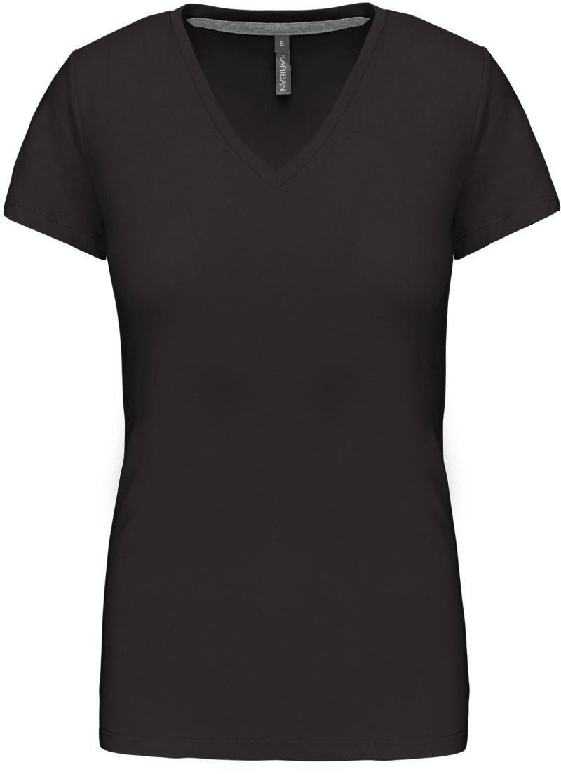 Kariban Damen V-Neck T-Shirt