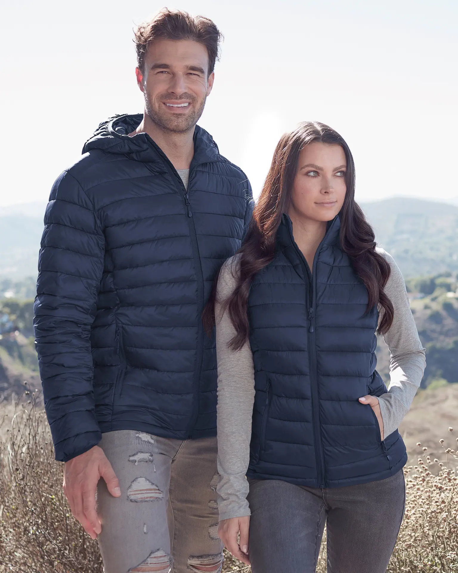 stedman-st5420-padded-jacket-lux-men-bluemidnight-model-2 Stedman Lux Padded Jacket Men