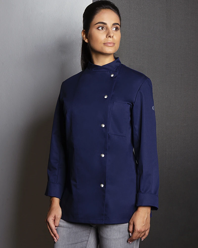 karlowsky-jf3-kochjacke-larissa-navy-model-0 KARLOWSKY Kochjacke Larissa