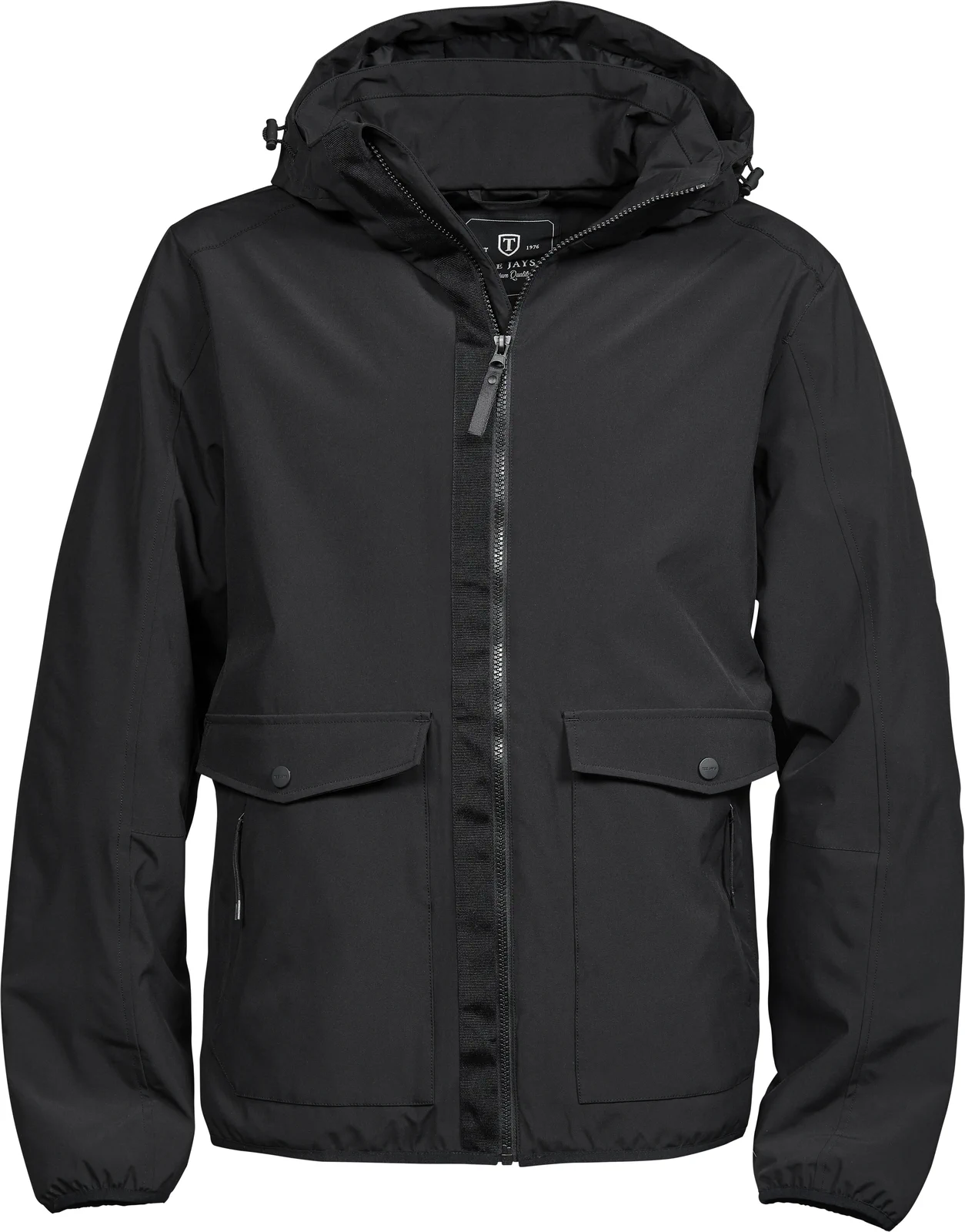 tee-jays-9604-mens-urban-adventure-jacket-black-front-1 Tee Jays Men's Urban Adventure Jacket