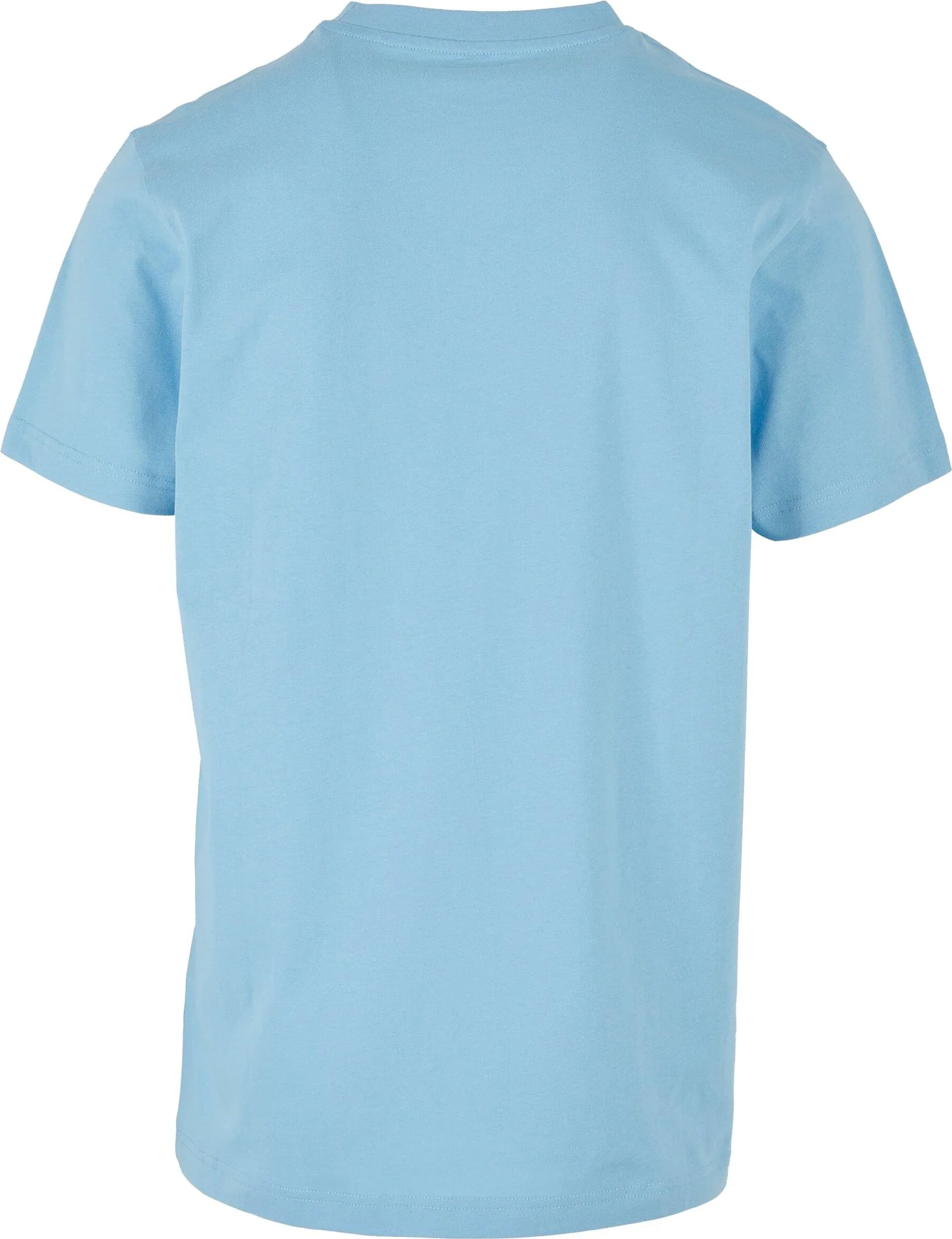 BYB-BY004-t-shirt-round-neck-balticblue-back-7 Build Your Brand T-Shirt Round Neck