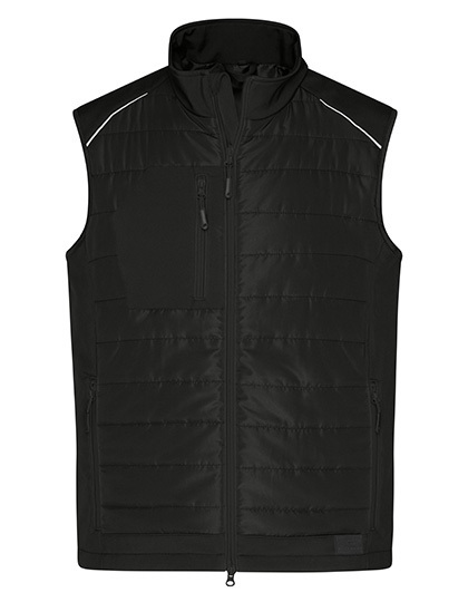 James & Nicholson Men's Hybrid Vest 1822 James & Nicholson Men's Hybrid Vest 1822