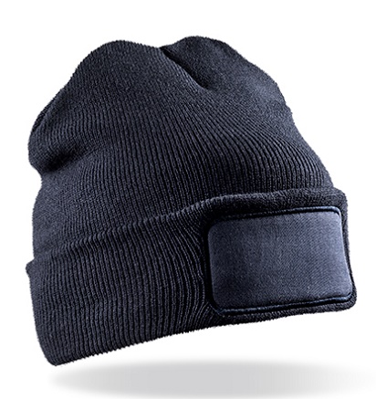 Result Recycled Double Knit Printers Beanie