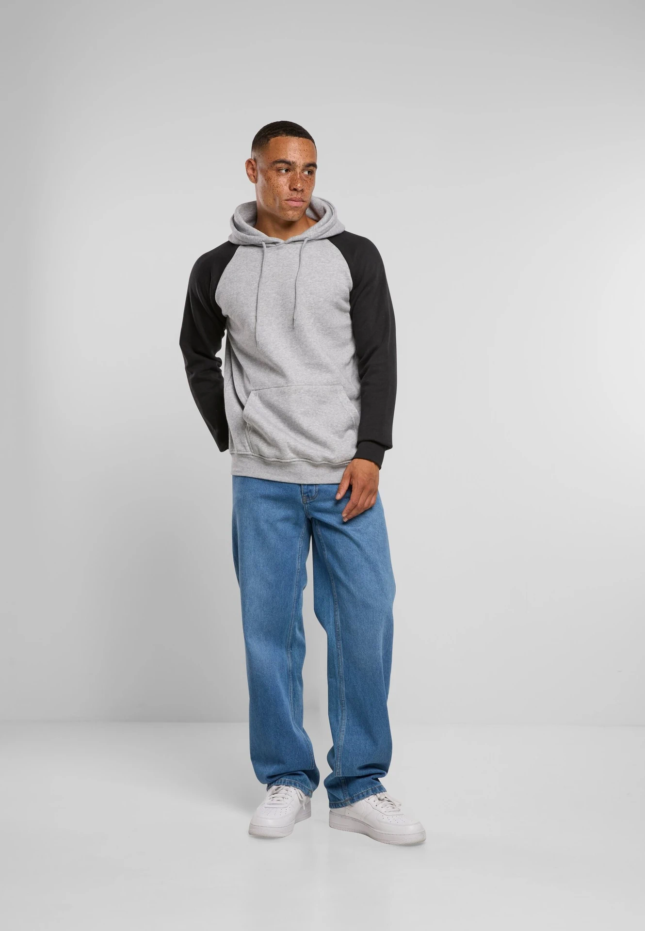 Build Your Brand Basic Raglan Hoody