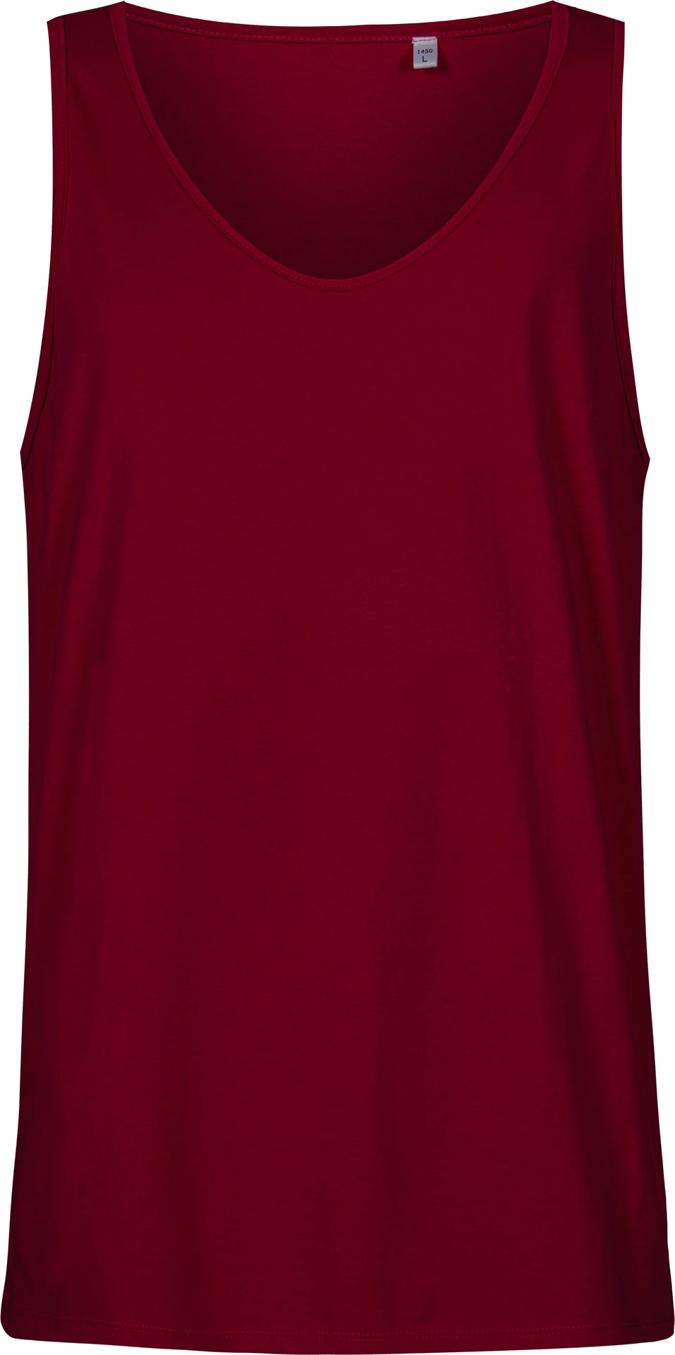 promodoro-1450-mens-roundneck-tanktop-berry-front-3 Promodoro X.O Men´s Roundneck Tanktop
