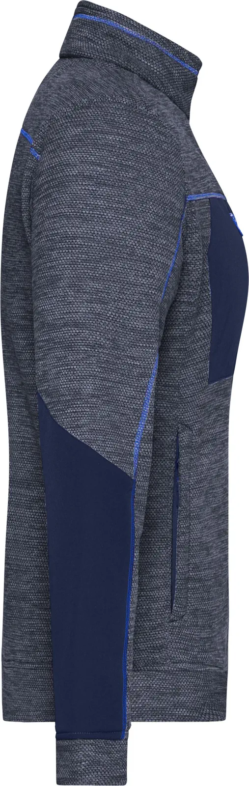James & Nicholson Ladies Structure Fleece Jacket JN1817
