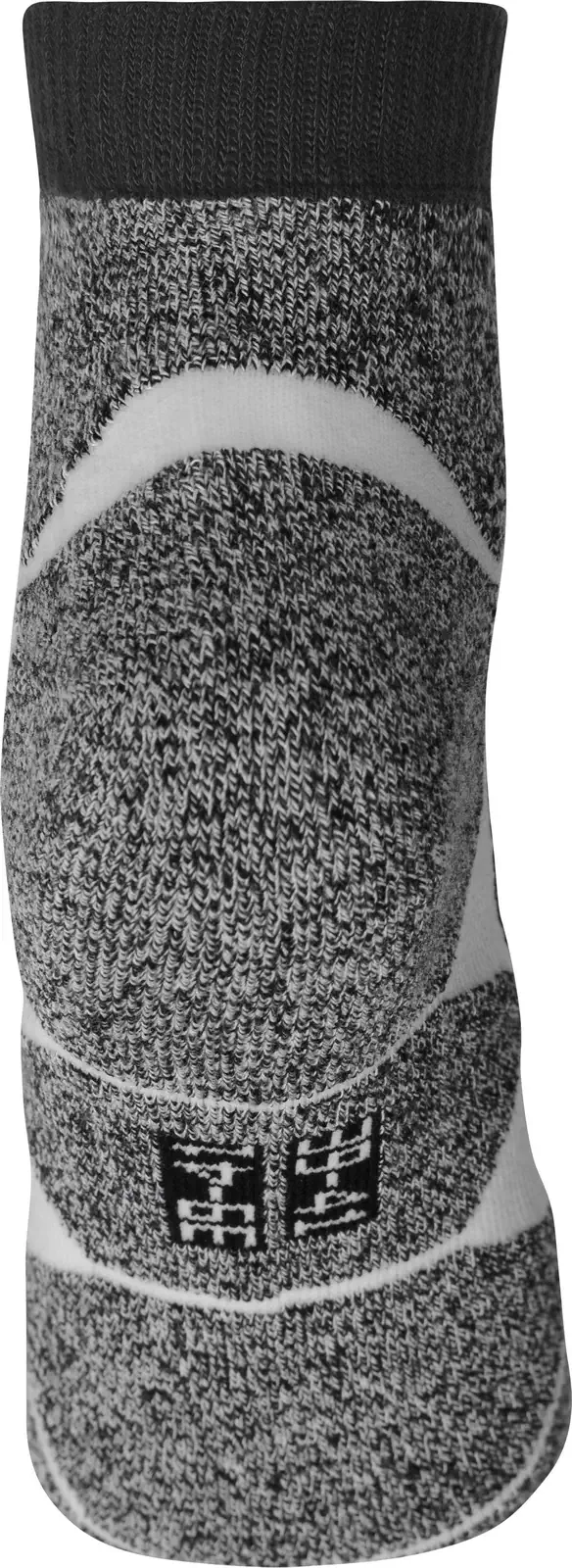jn214-sport-sneaker-socks-black-white-6 James & Nicholson Sport Sneaker Socks