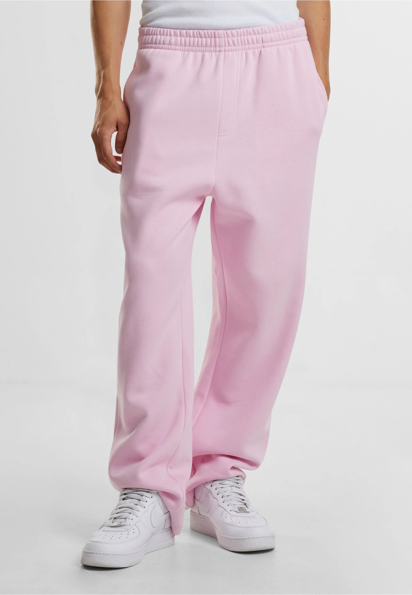 Build Your Brand Fluffy Track Sweatpants