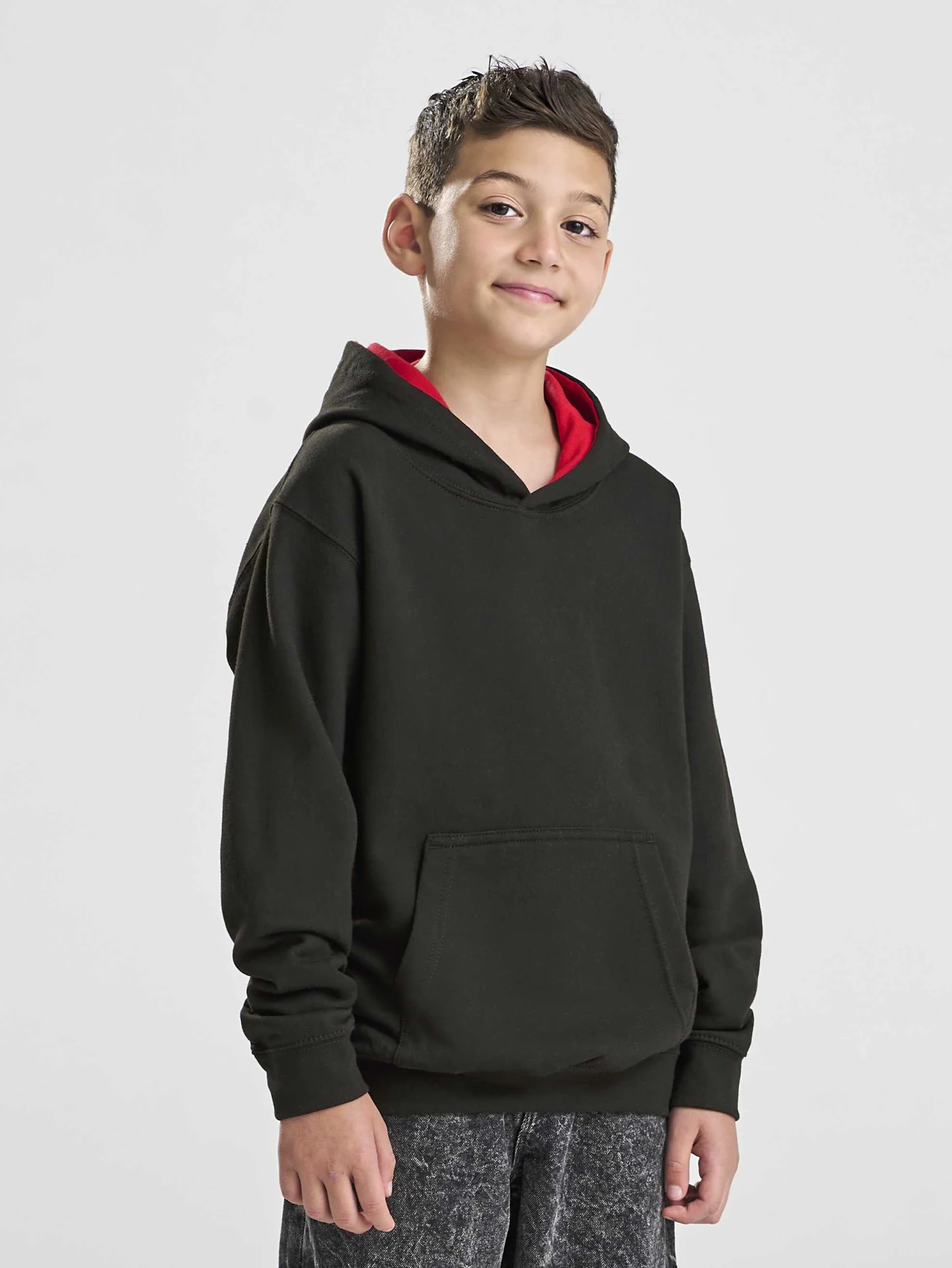 Just Hoods Kids Varsity Hoodie