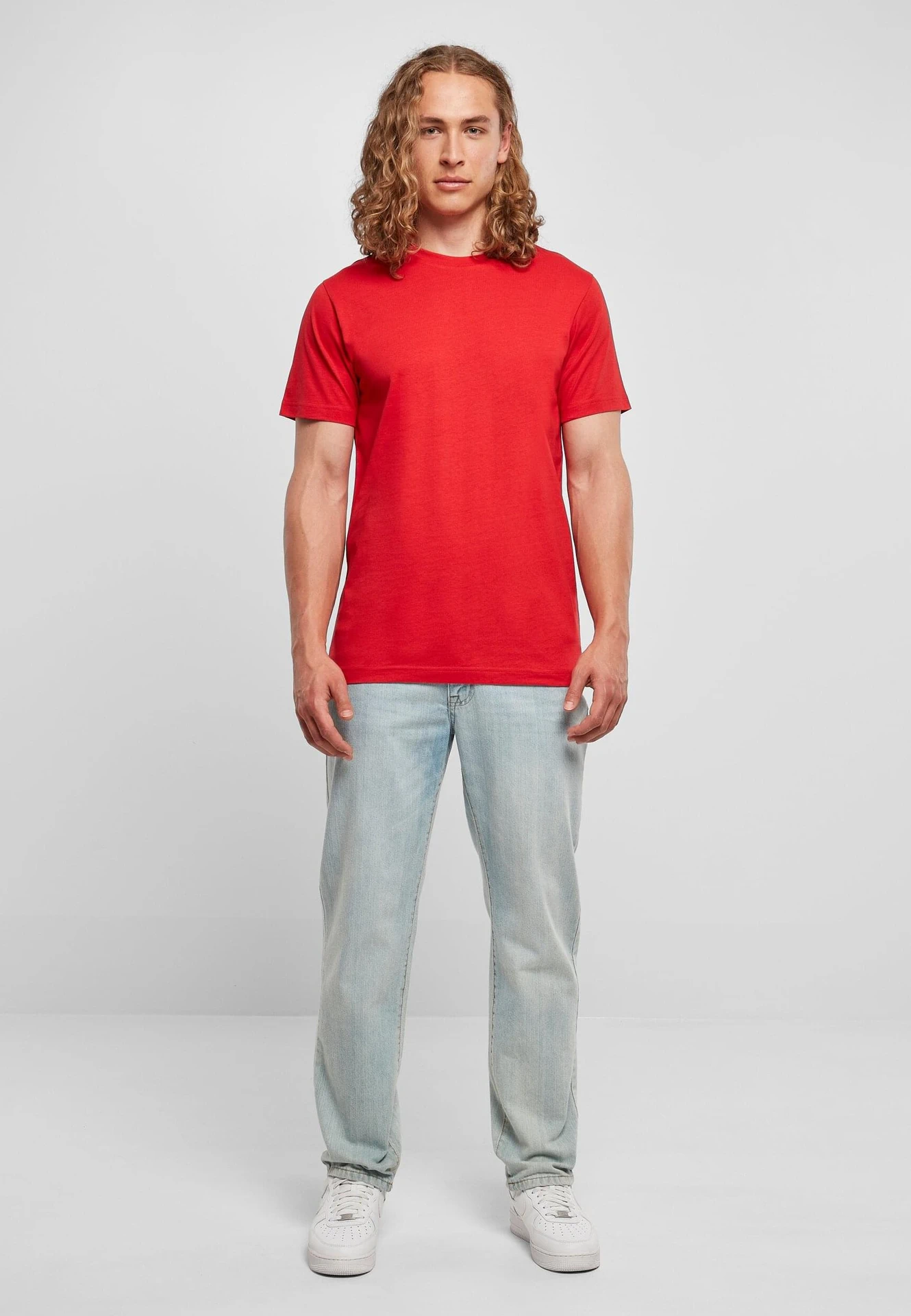 Build Your Brand Basic Round Neck T-Shirt