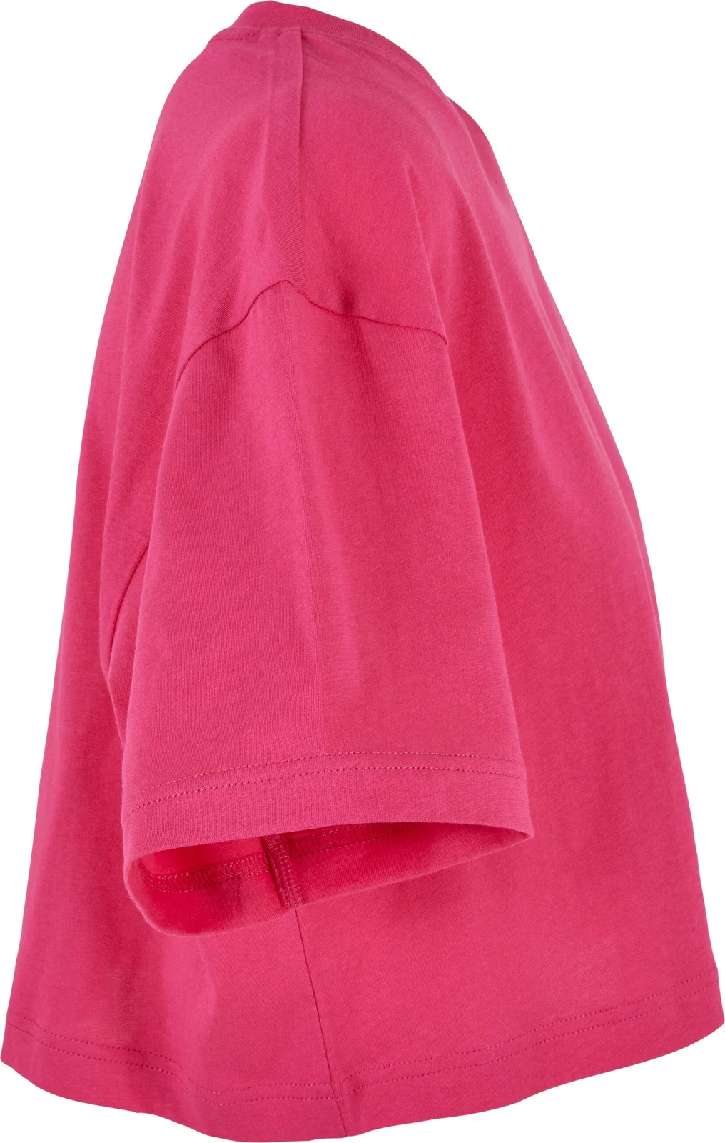 BYB-BY264-ladies-short-oversized-t-shirt-hibiskuspink-right-8 Build Your Brand Ladies Short Oversized Tee