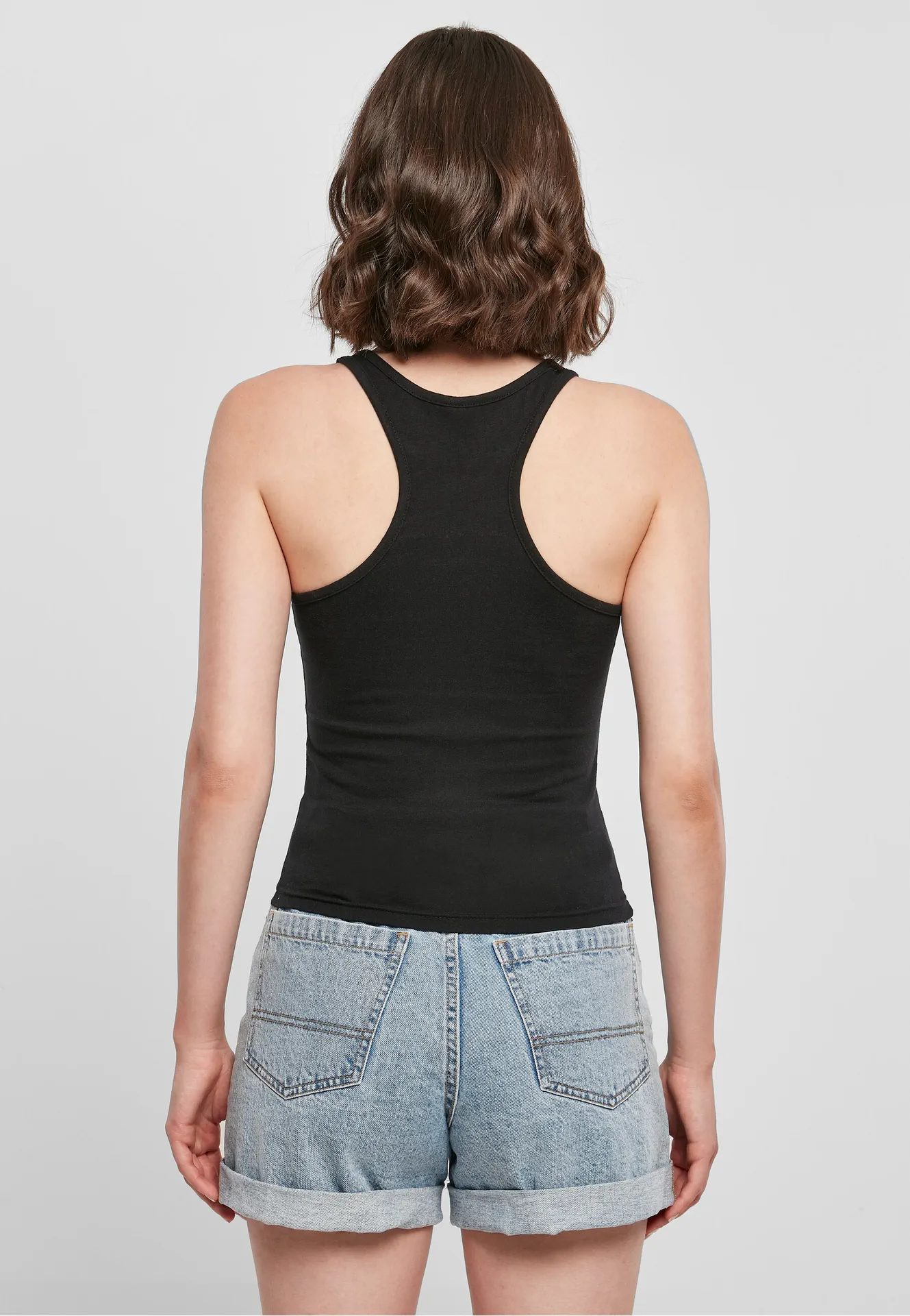 Build Your Brand Ladies Racer Back Top