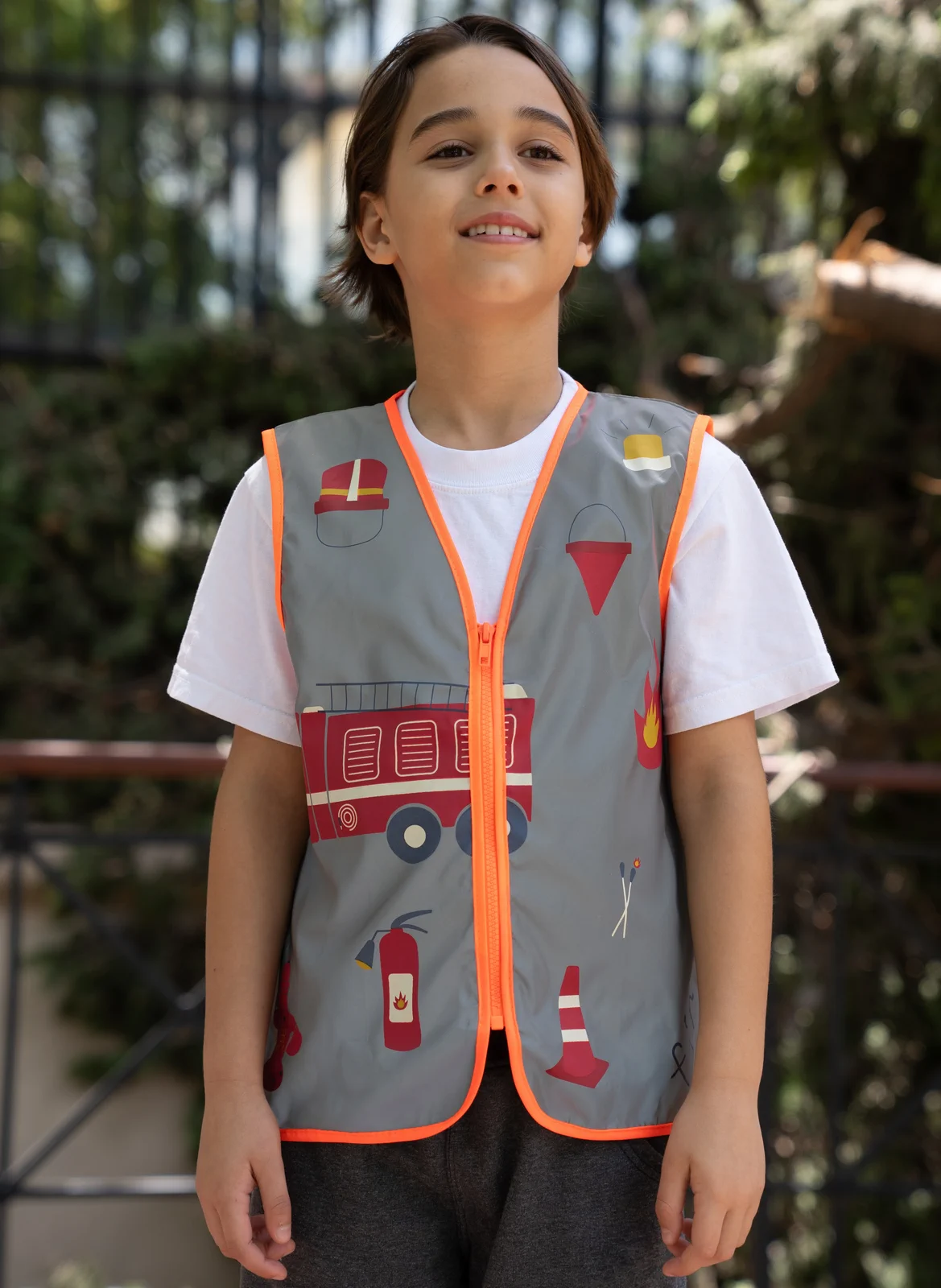 korntex-actres-childrens-functional-vest-rescue-rangers-co2-neutral-firebrigade-model-0 Korntex Kinder Warnweste Action Line Rescue Rangers