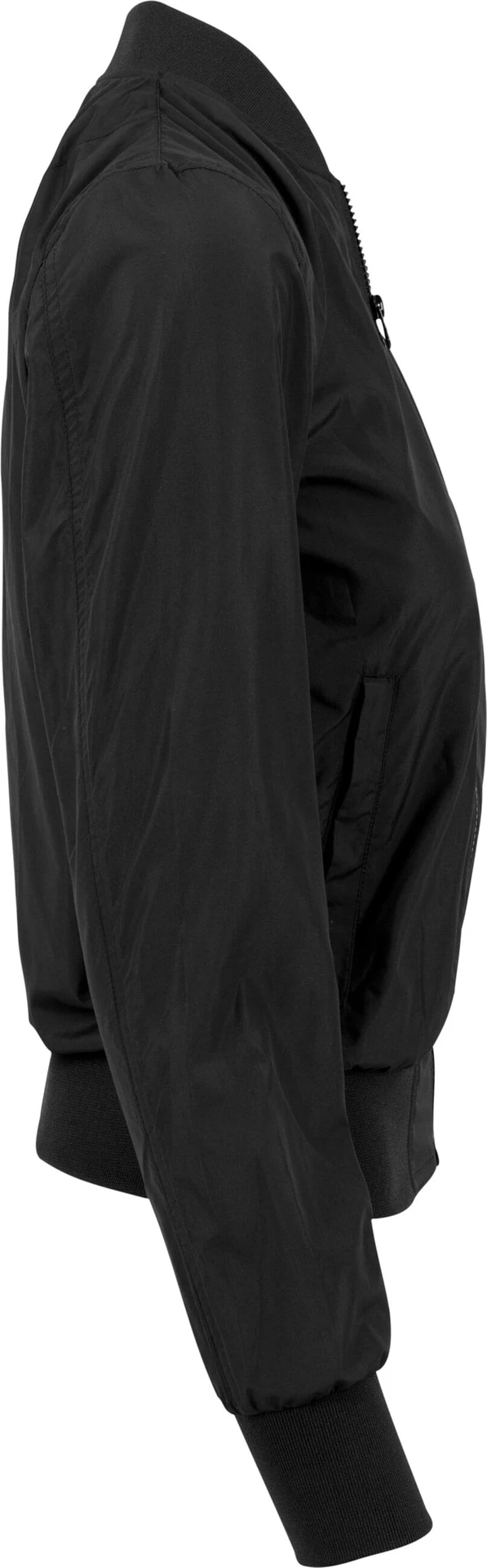Build Your Brand Ladies Nylon Bomber Jacket