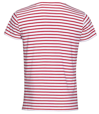 SOL'S Men's Round Neck Striped T-Shirt Miles SOL'S Men's Round Neck Striped T-Shirt Miles
