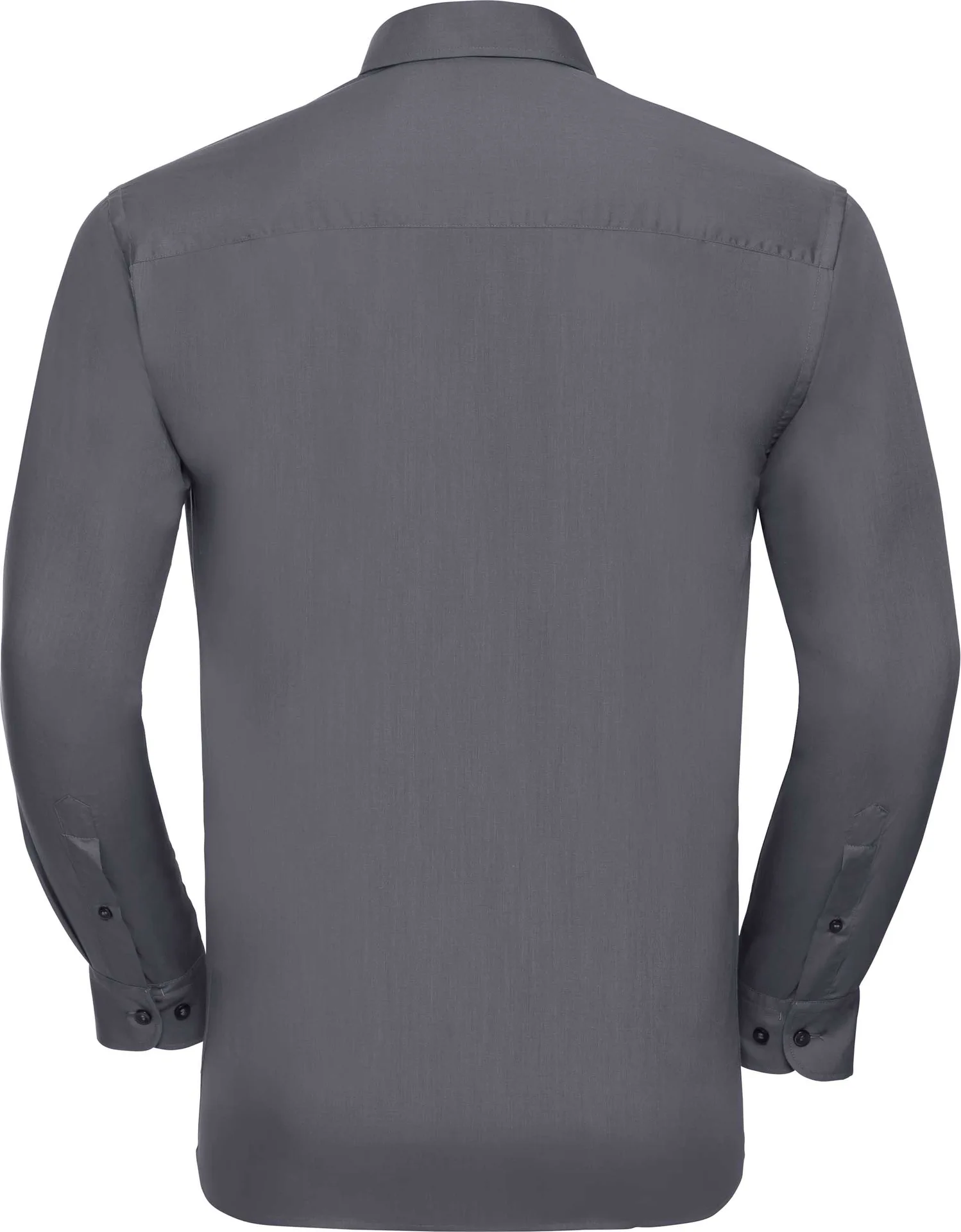 Russell Men's Long Sleeve Polycotton Easy Care Poplin Shirt