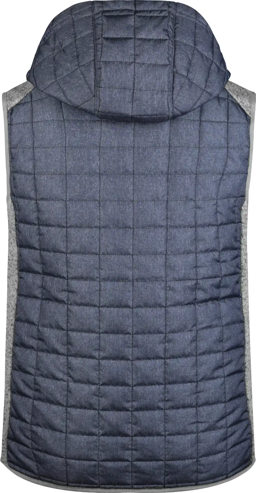 James & Nicholson Men's Knitted Hybrid Vest
