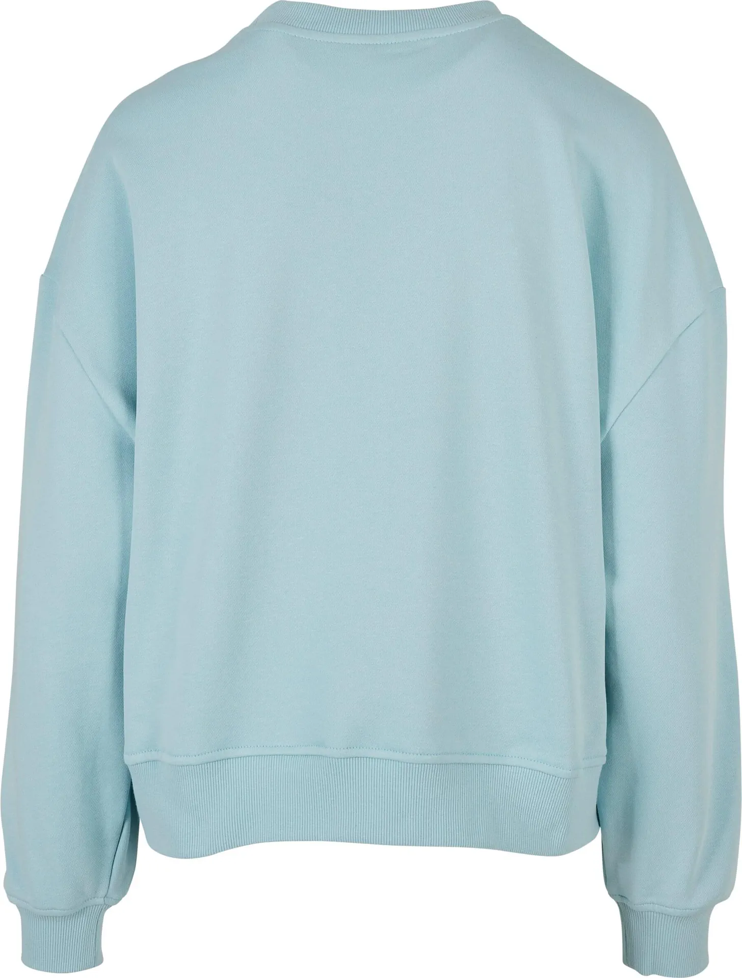 Build Your Brand Ladies Oversized Crewneck Sweatshirt