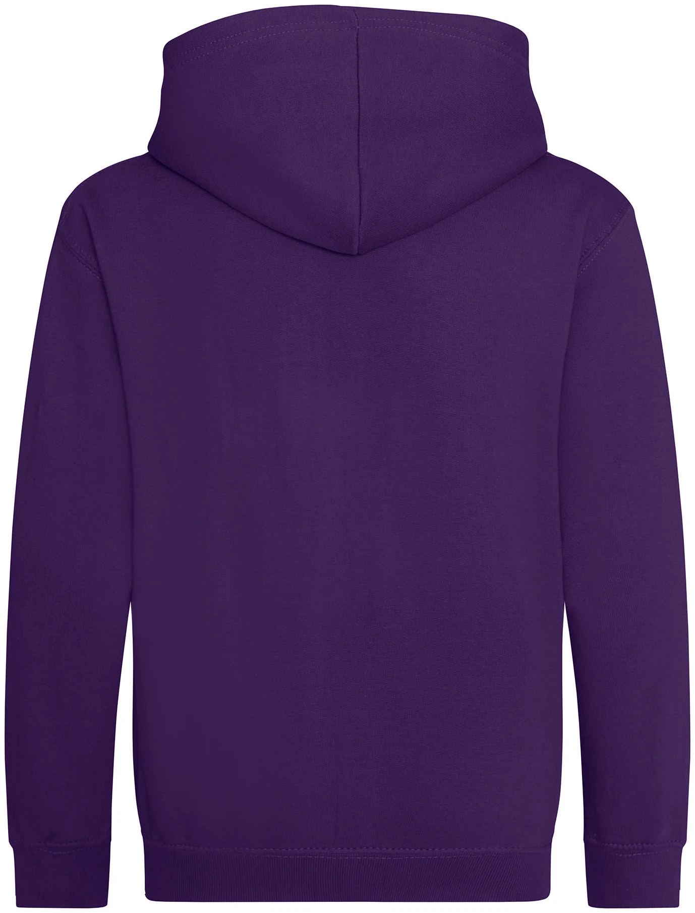 justhoods-jh050j-kids-zoodie-purple-back-3 Just Hoods Kids Zoodie