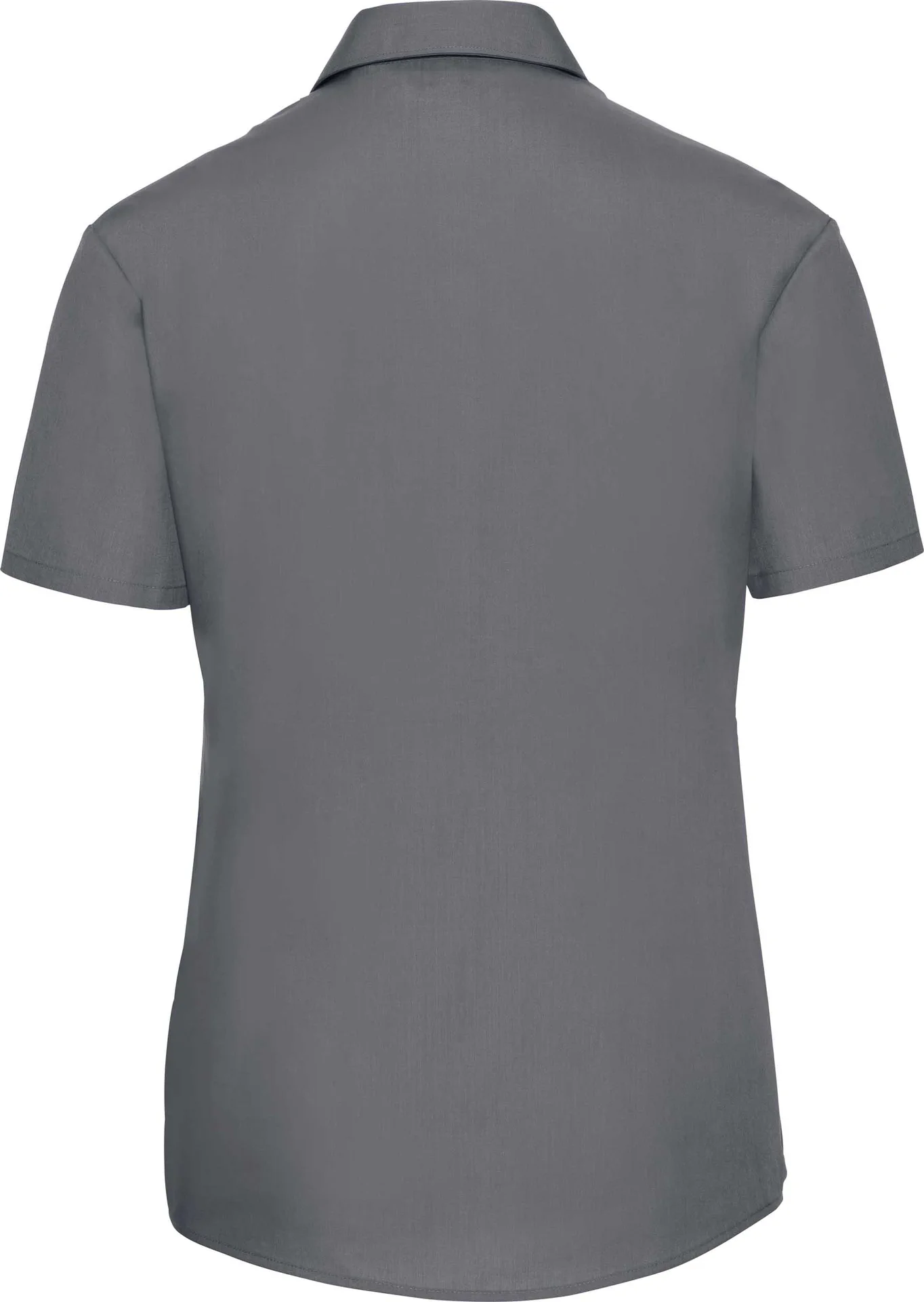 Russell Ladies Short Sleeve Polycotton Easy Care Poplin Shirt