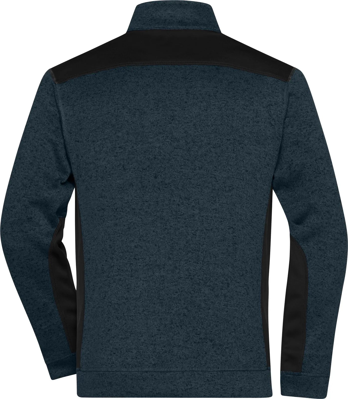 James & Nicholson Men's Knitted Workwear Fleece Jacket -STRONG-