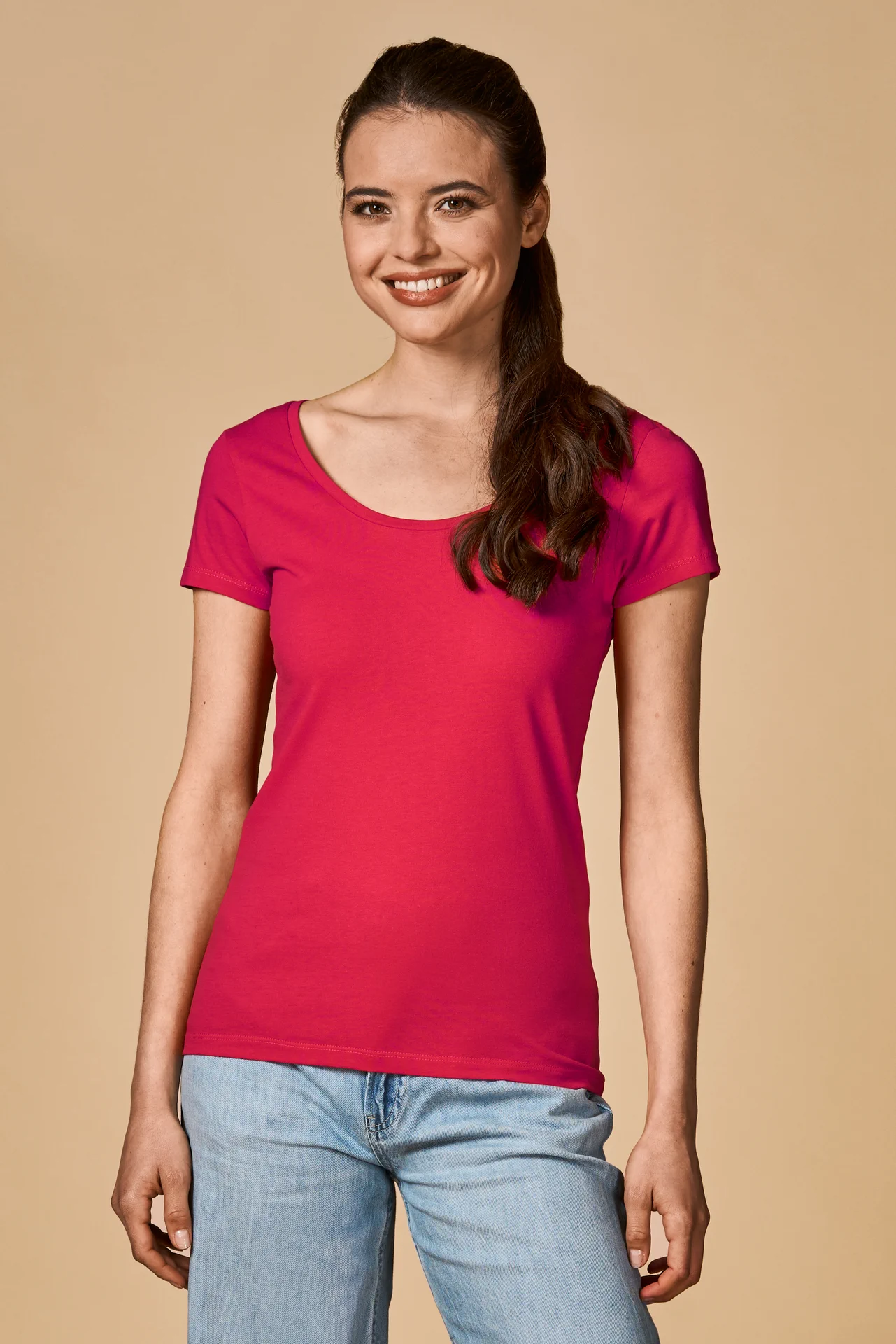Promodoro X.O Women´s Deep Scoop T-Shirt