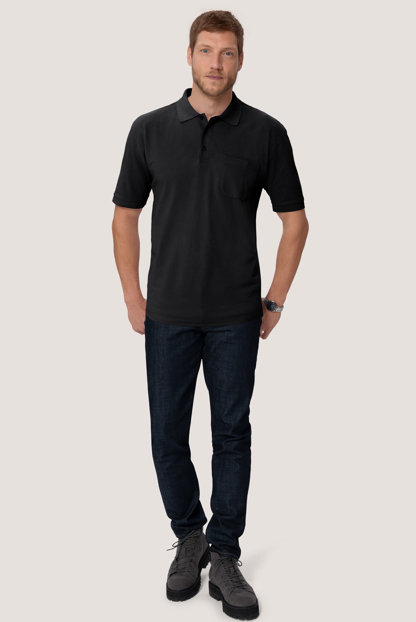 HAKRO Pocket-Poloshirt 812 Mikralinar® HAKRO Pocket-Poloshirt 812 Mikralinar®